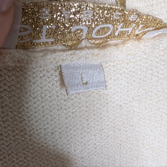 St. John Cream Women's Cardigan - Picture 4 of 8